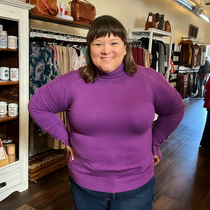 Purple is for Passion Sweater