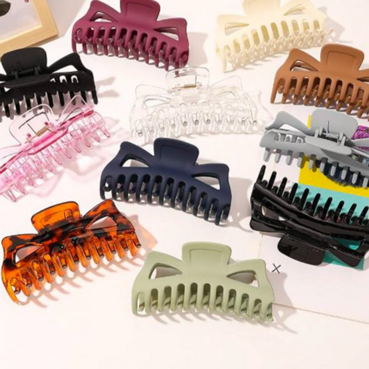 Large Hair Clips - Assorted Colors