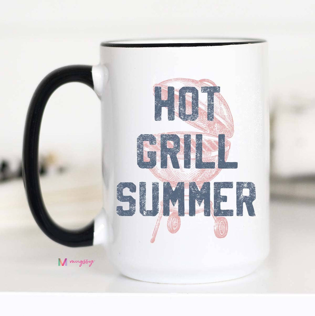 Hot Grill Summer Coffee Mug - 15 oz
