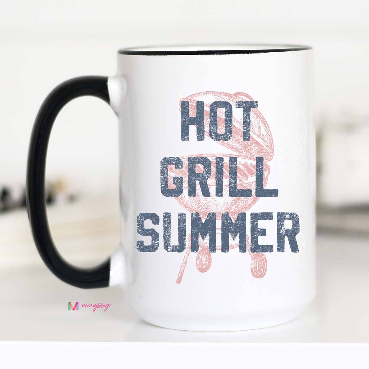 Hot Grill Summer Coffee Mug - 15 oz