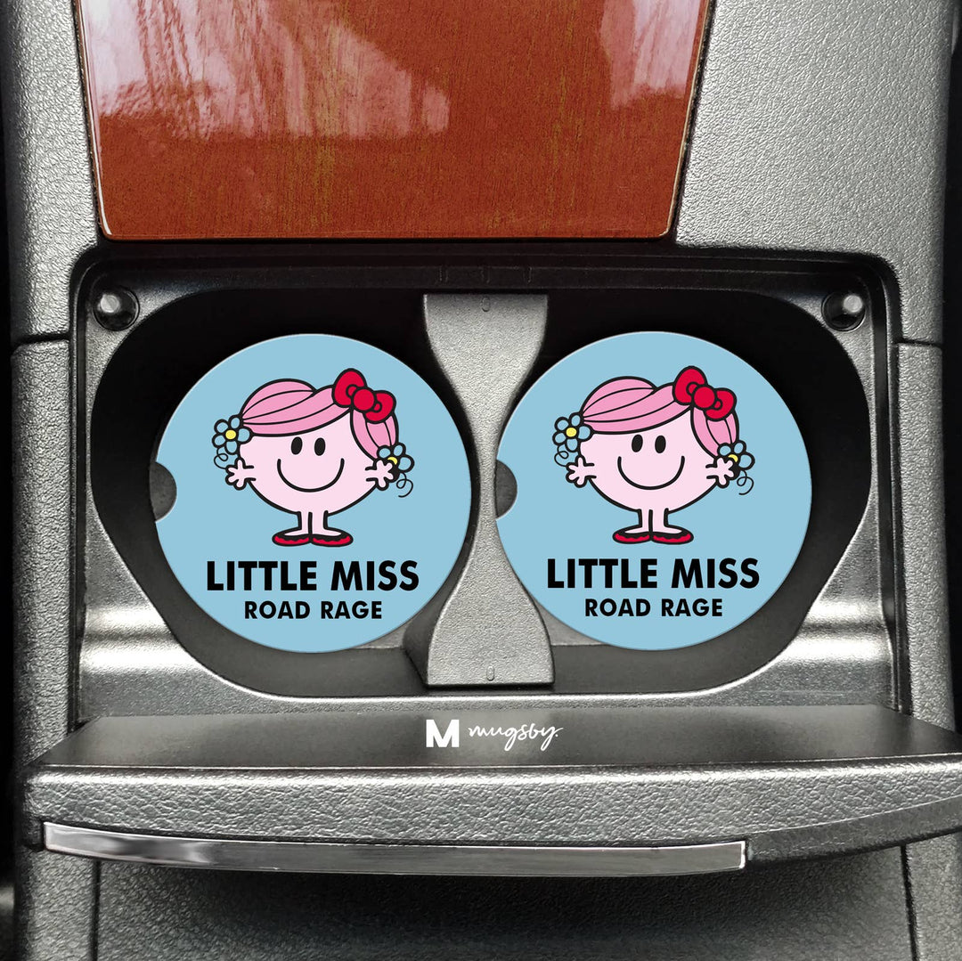 Little Miss Road Rage Funny Car Coaster