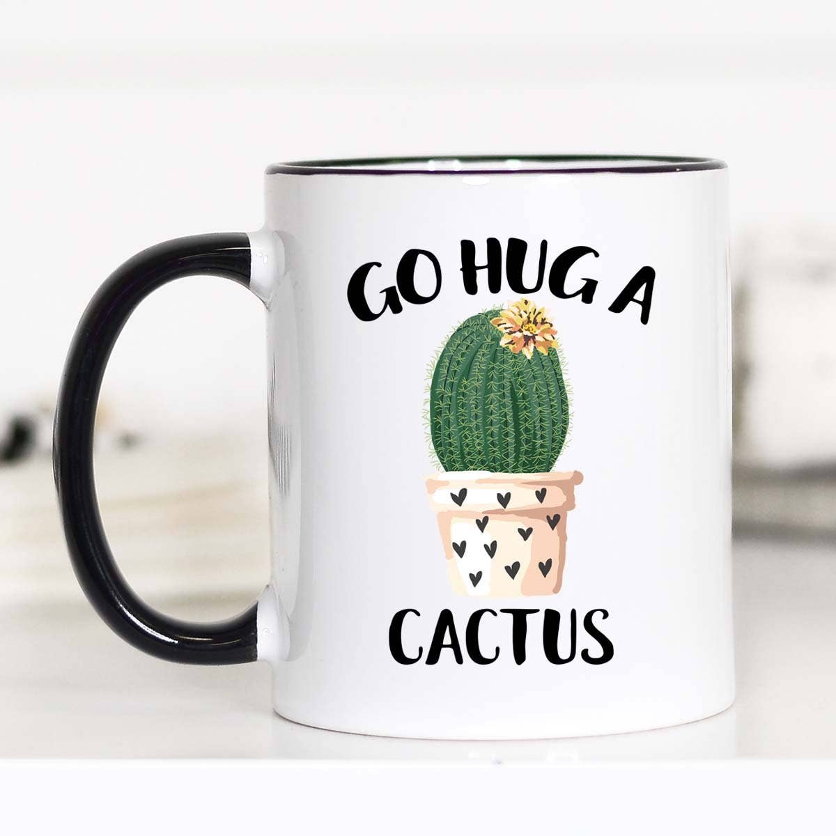 Go Hug A Cactus Mug