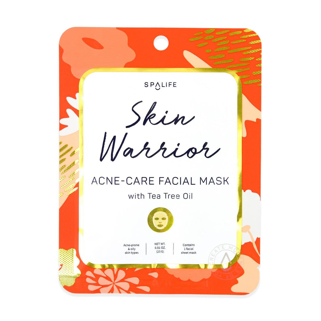 Skin Warrior Acne-Care Facial Mask with Tea Tree Oil