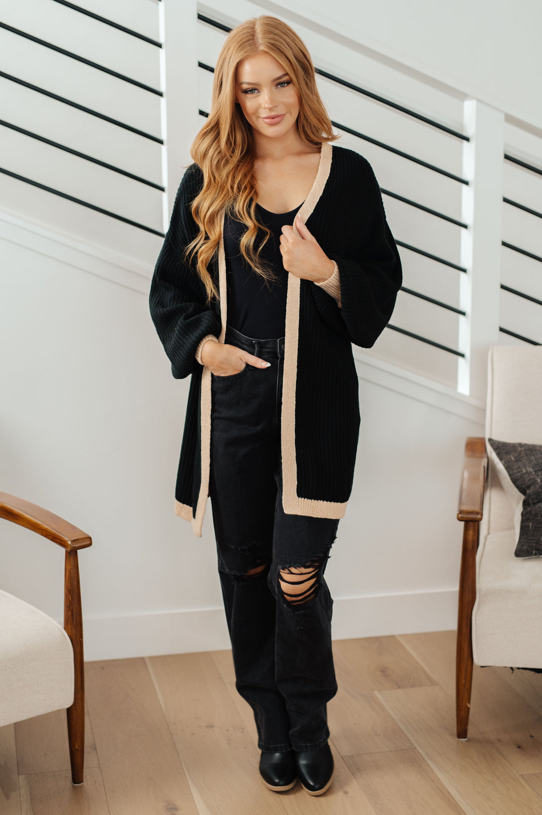 Changing the Game Oversized Cardigan