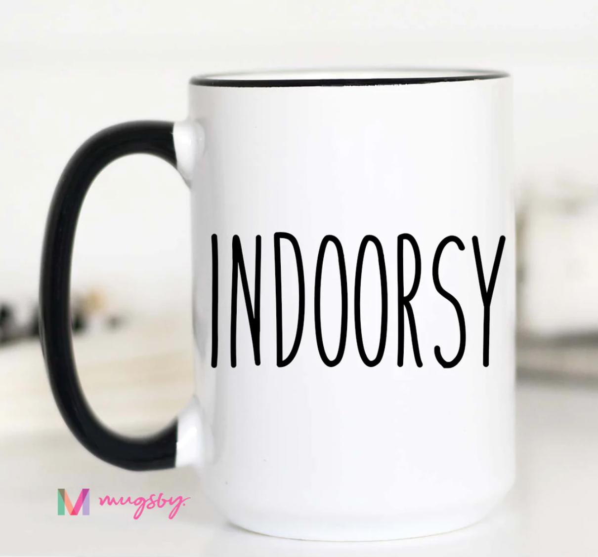 Indoorsy Ceramic Mug - 15 oz