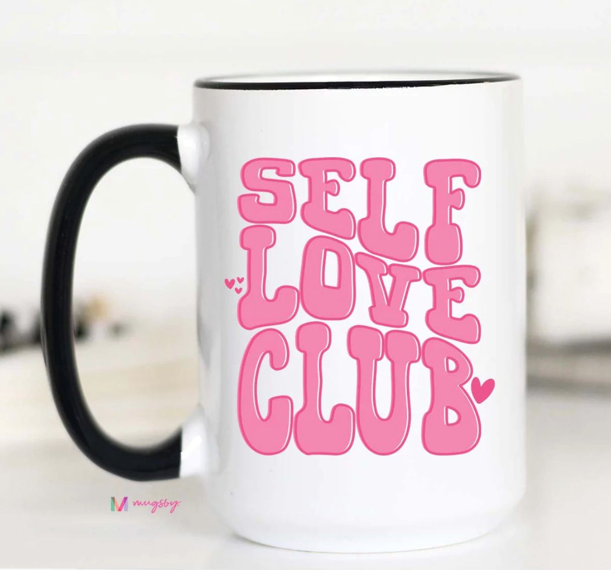 Self Love Club Ceramic Mug - 15 oz