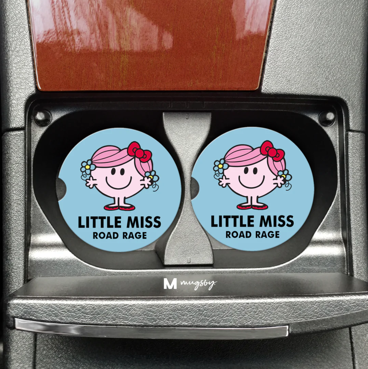 Little Miss Road Rage Car Coaster